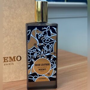 Memo Paris Irish Leather Eau de Parfum 2.5 Oz 75 mL Spray Fragrance New